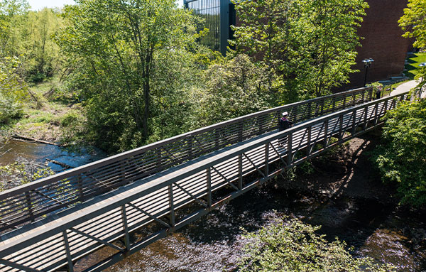 bridge on campus