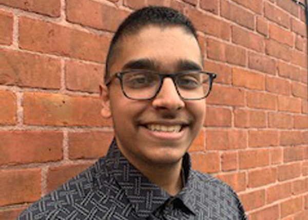 Shalin Singh, FE Mobile App Development intern paired with Saya Life