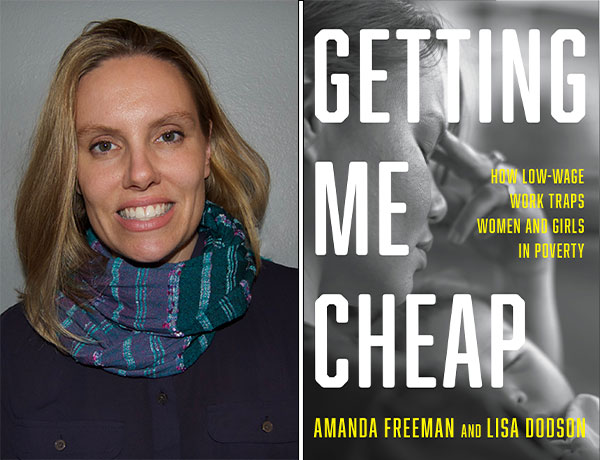 Amanda Freeman and book cover